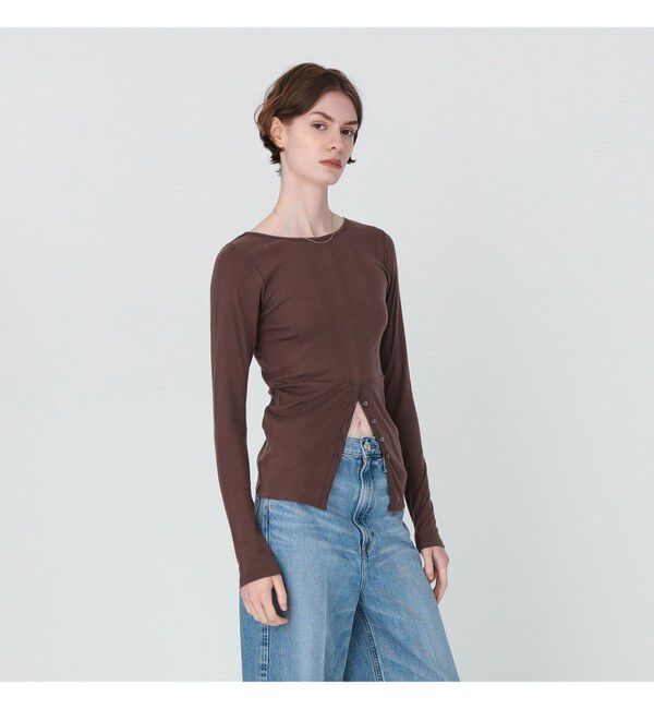 BEAMS SELECTION for WOMEN「【別注】MILLER / ロングスリーブ Tシャツ」|Tシャツ・カットソー|