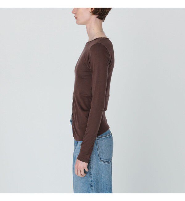 BEAMS SELECTION for WOMEN「【別注】MILLER / ロングスリーブ Tシャツ」|Tシャツ・カットソー|
