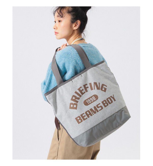 bPr BEAMS「【別注】BRIEFING &times; BEAMS BOY / スウェット トート」|その他|