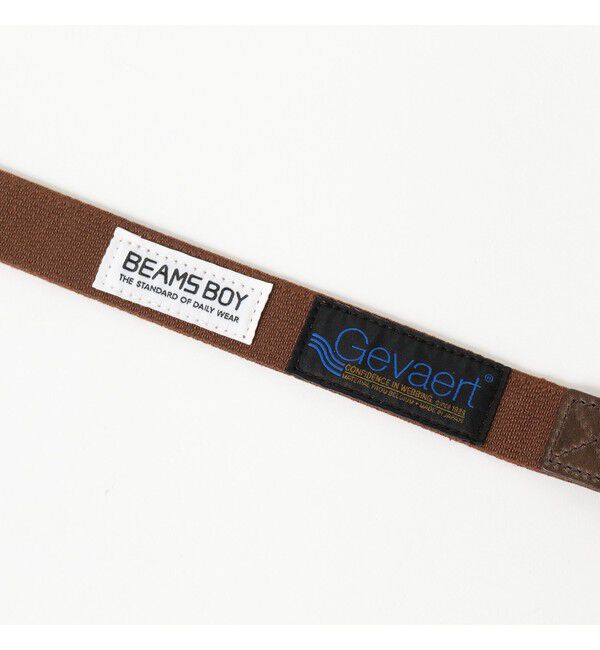 BEAMS SELECTION for WOMEN「【別注】GEVAERT BANDWEVERIJ / 25mm ソリッド ベルト」|ベルト|