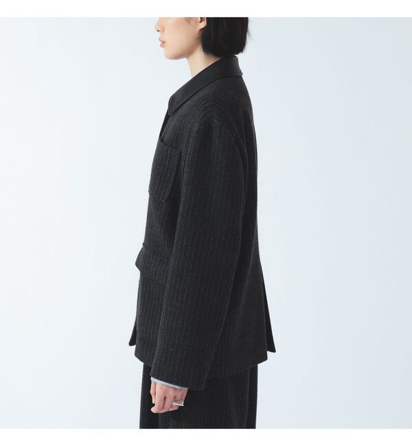 Ray BEAMS 「ストライプ カバーオール ジャケット」|その他|
