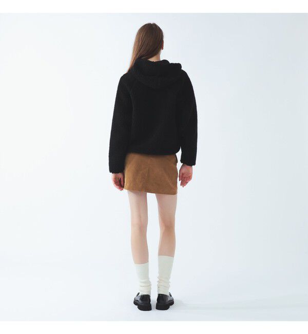 BEAMS SELECTION for WOMEN「【別注】Gymphlex &times; Ray BEAMS / ボア ボタン ジャケット」|ブルゾン・スタジャン|