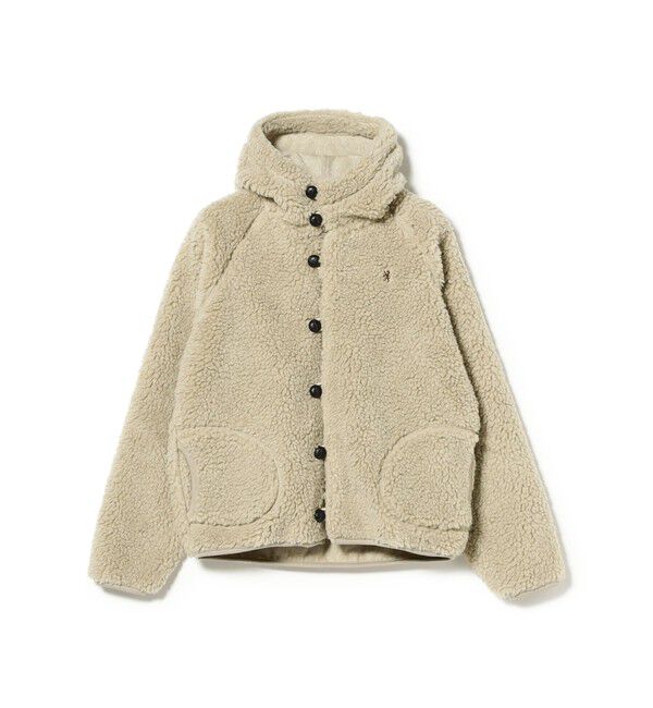BEAMS SELECTION for WOMEN「【別注】Gymphlex &times; Ray BEAMS / ボア ボタン ジャケット」|ブルゾン・スタジャン|
