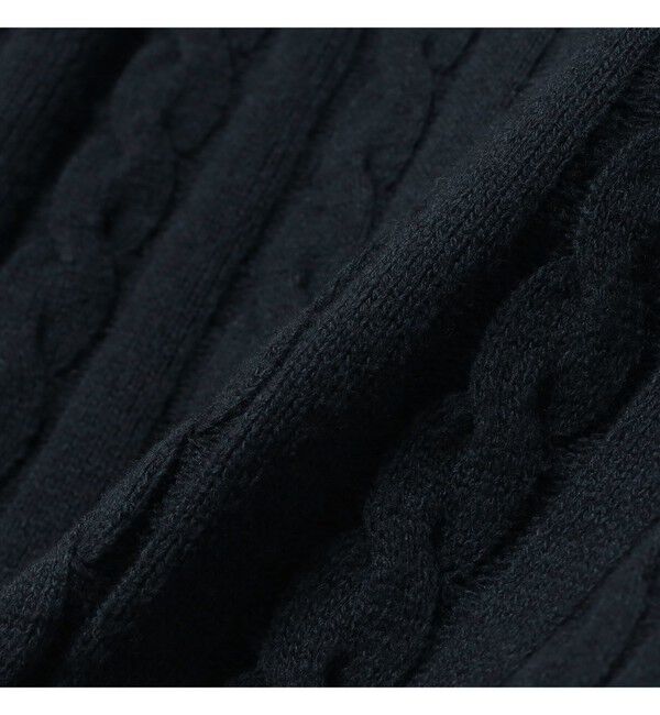 BEAMS SELECTION for WOMEN「【別注】FRED PERRY &times; Ray BEAMS / ケーブル ニット カーディガン　〈26AW 寒暖差対策 着回し 〉」|カーディガン|