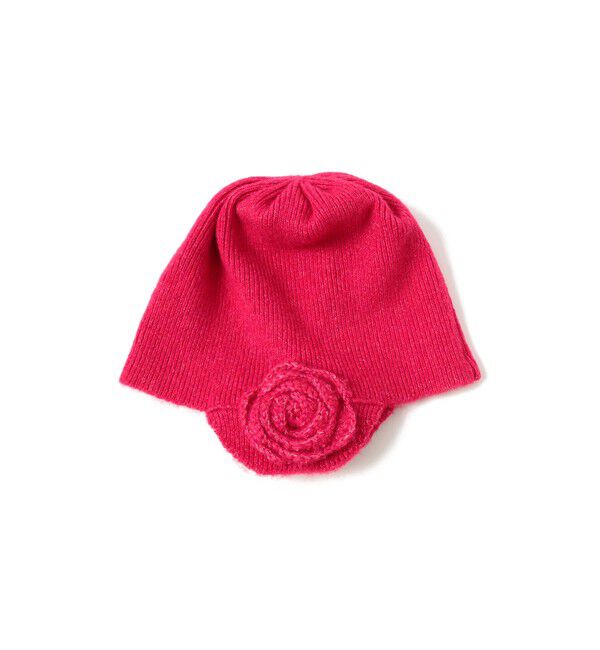 BEAMS SELECTION for WOMEN「【別注】Casselini &times; Ray BEAMS / フラワー ニット帽」|ニット帽|