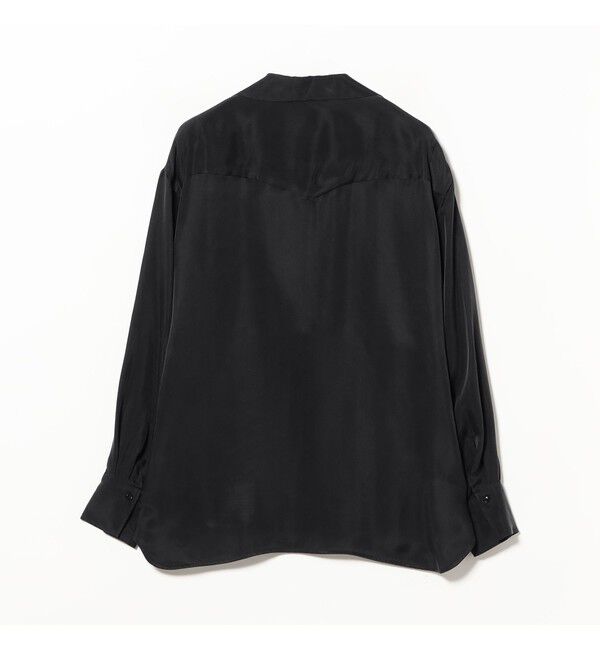 Demi-Luxe BEAMS 「【10/15 新規値下げ】キュプラ Vネック プルオーバーシャツ」|シャツ・ブラウス|
