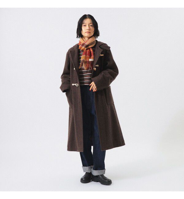 BEAMSBOY「モッサ ロング ダッフルコート」|ダッフルコート|BROWN