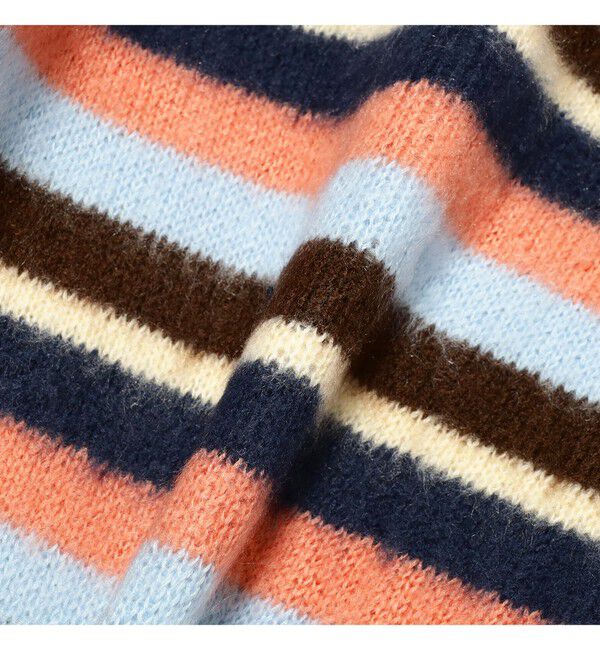 BEAMS SELECTION for WOMEN「【別注】PENNEY&rsquo;S &times; Ray BEAMS / ボーダー カーディガン」|ニット・セーター|