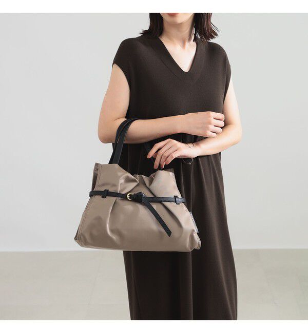 BEAMS SELECTION for WOMEN「VIOLAd&rsquo;ORO / BIANCA クロア ナイロン トートバッグ M」|トートバッグ|