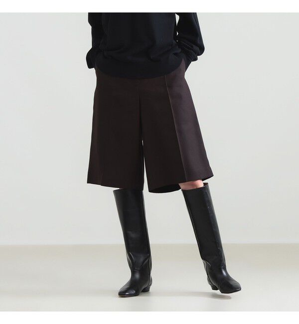 Demi-Luxe BEAMS 「【10/15 新規値下げ】クリース オーバー ショートパンツ」|チノ|
