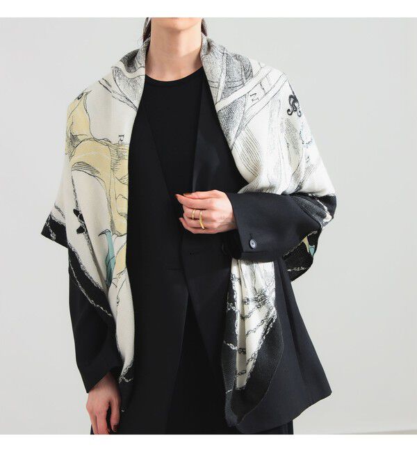 BEAMS SELECTION for WOMEN「manipuri / モンゴルバルーン ストール」|ストール|