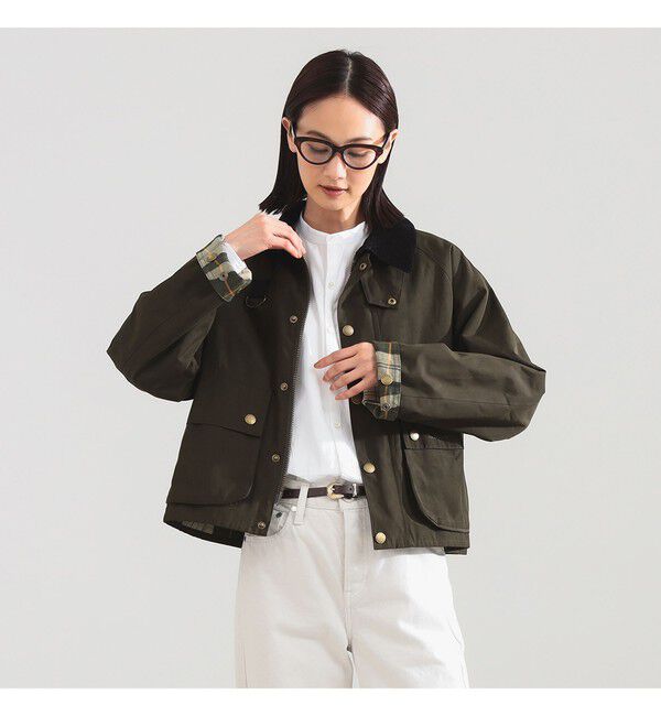 BEAMS SELECTION for WOMEN「【別注】Barbour / SPEY ジャケット」|ブルゾン・スタジャン|