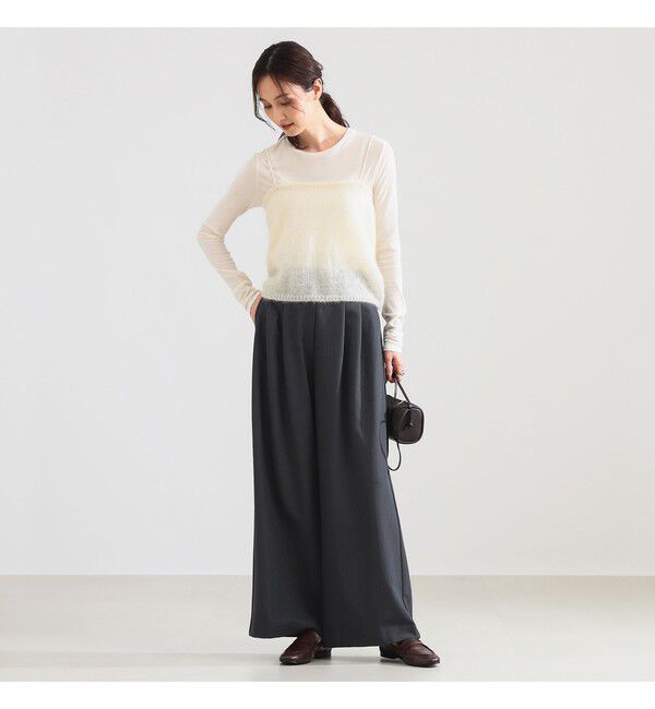 Demi-Luxe BEAMS 「【10/15 新規値下げ】モヘヤ ニット キャミソール」|ニット・セーター|