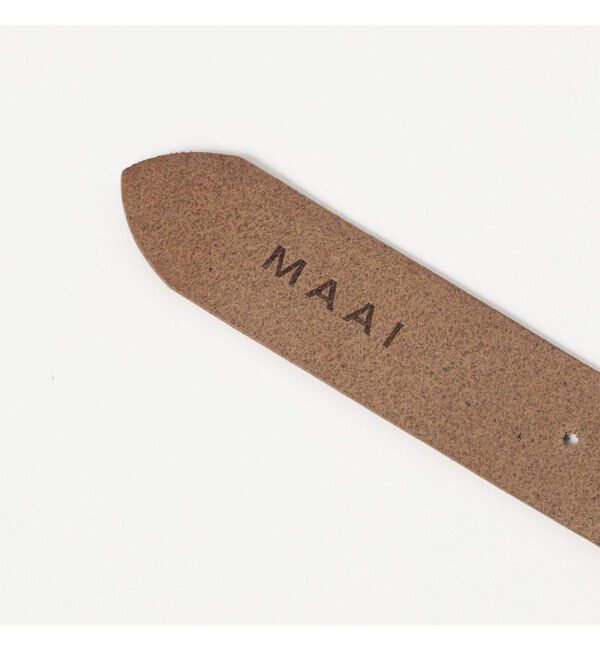 MAAI「Vintage Leather Belt」|ベルト|