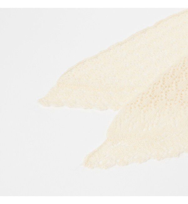 MAAI「Lace Knit Scarf」|ストール|