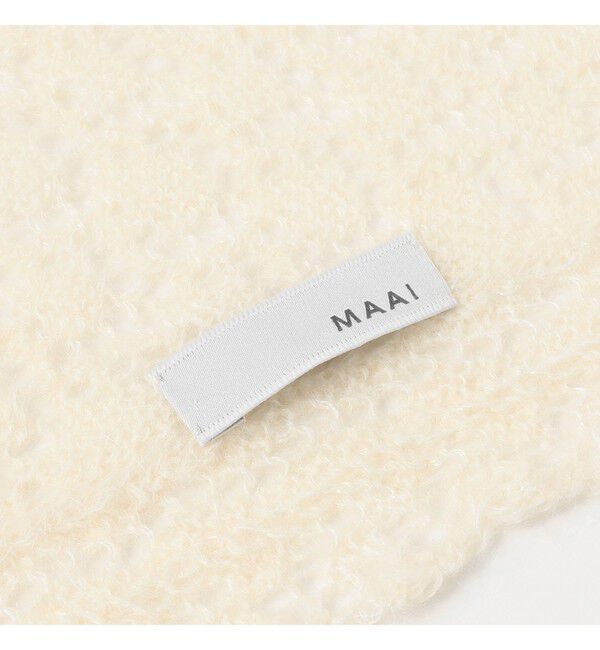 MAAI「Lace Knit Scarf」|ストール|