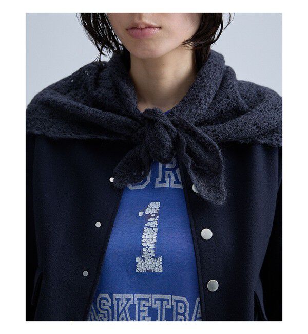 MAAI「Lace Knit Scarf」|ストール|