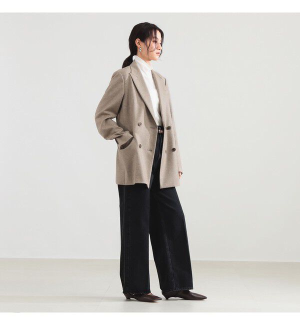 Demi-Luxe BEAMS 「ウールフラノ ダブルジャケット」|ダッフルコート|