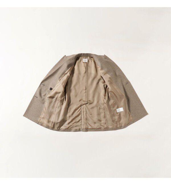 Demi-Luxe BEAMS 「ウールフラノ ダブルジャケット」|ダッフルコート|