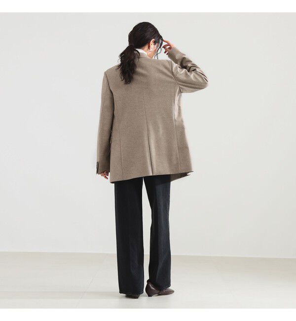 Demi-Luxe BEAMS 「ウールフラノ ダブルジャケット」|ダッフルコート|