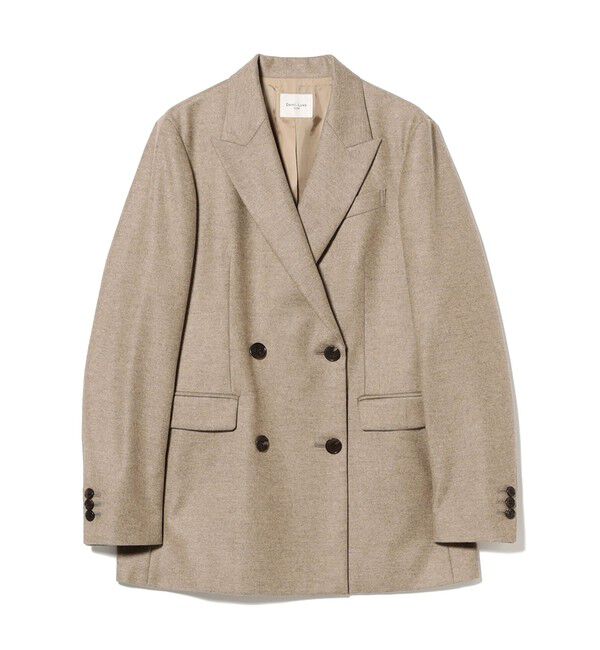 Demi-Luxe BEAMS 「ウールフラノ ダブルジャケット」|ダッフルコート|