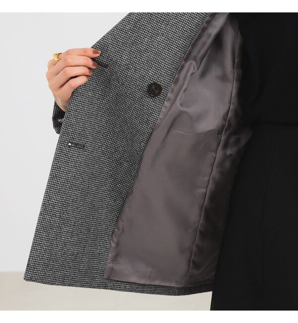 Demi-Luxe BEAMS 「ウールフラノ ダブルジャケット」|ダッフルコート|
