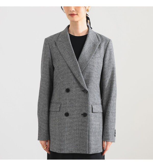 Demi-Luxe BEAMS 「ウールフラノ ダブルジャケット」|ダッフルコート|