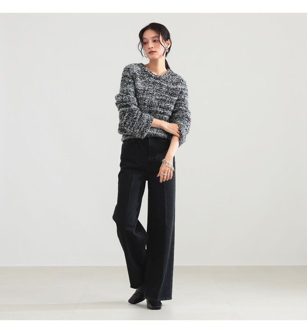 Demi-Luxe BEAMS 「2WAY メランジ ニット」|ニット・セーター|