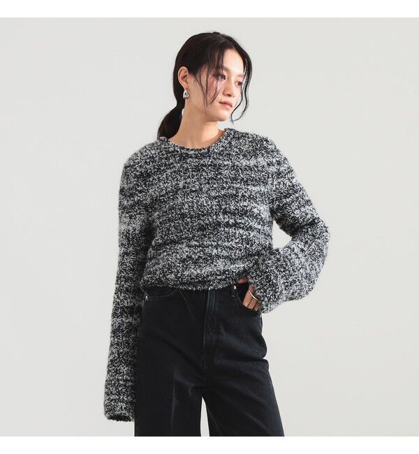Demi-Luxe BEAMS 「2WAY メランジ ニット」|ニット・セーター|