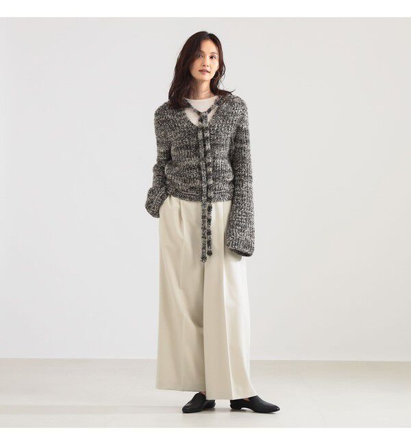 Demi-Luxe BEAMS 「2WAY メランジ ニット」|ニット・セーター|
