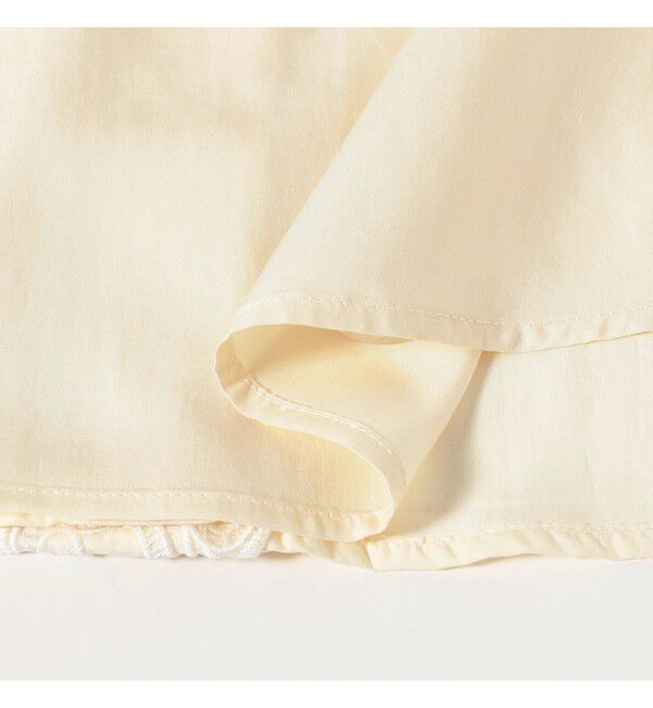Ray BEAMS 「レース カラー シャツ」|シャツ・ブラウス|