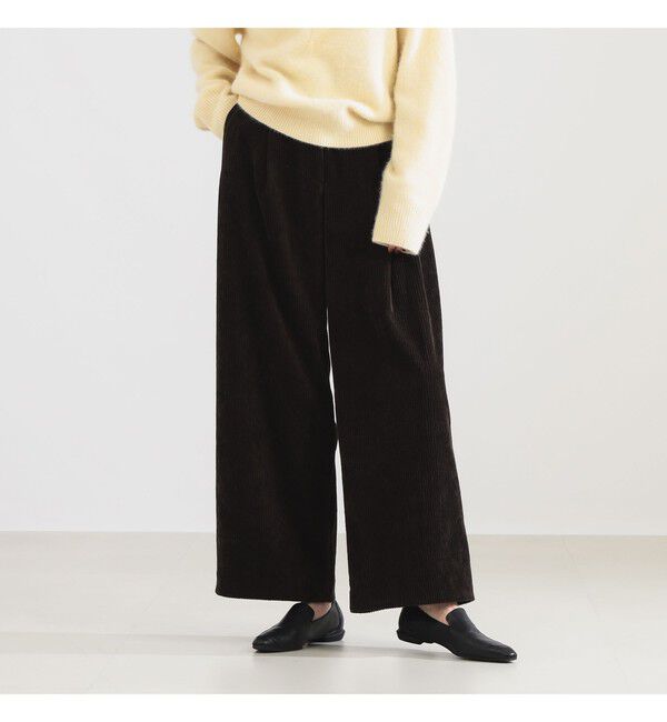 Demi-Luxe BEAMS 「5ウェル コーデュロイ パンツ」|チノ|BITTER BROWN
