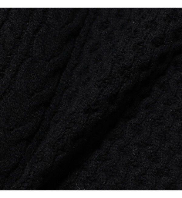 Demi-Luxe BEAMS 「5ゲージ ケーブル Vネック プルオーバー」|ニット・セーター|