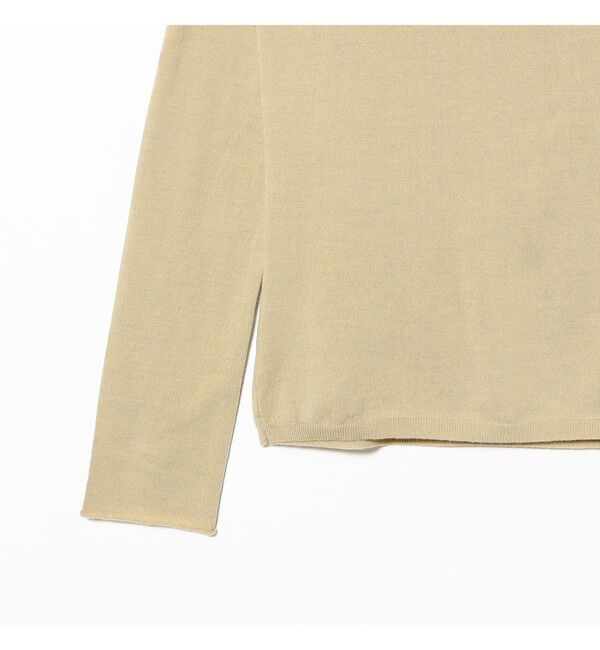 Demi-Luxe BEAMS 「ウールポリエステル オフショルダー プルオーバーニット」|ニット・セーター|