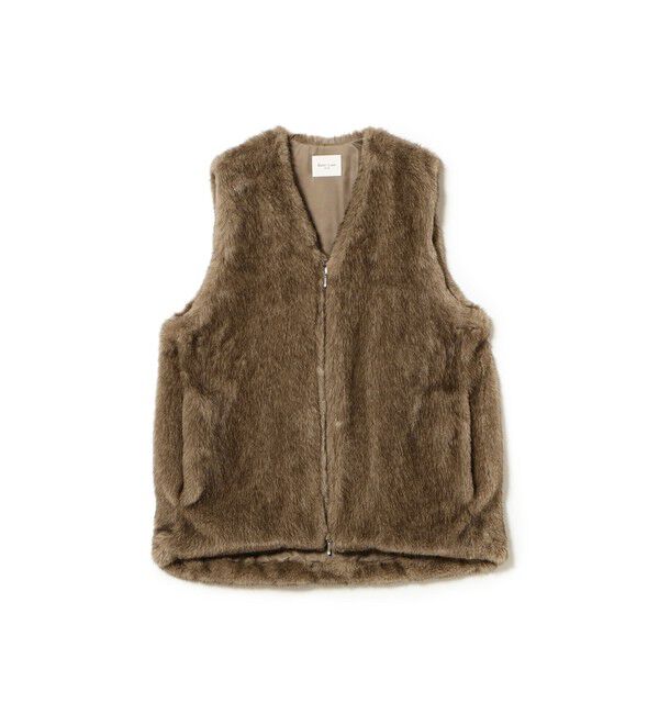 Demi-Luxe BEAMS 「ミンクライクファー ジレ」|ベスト・ジレ|