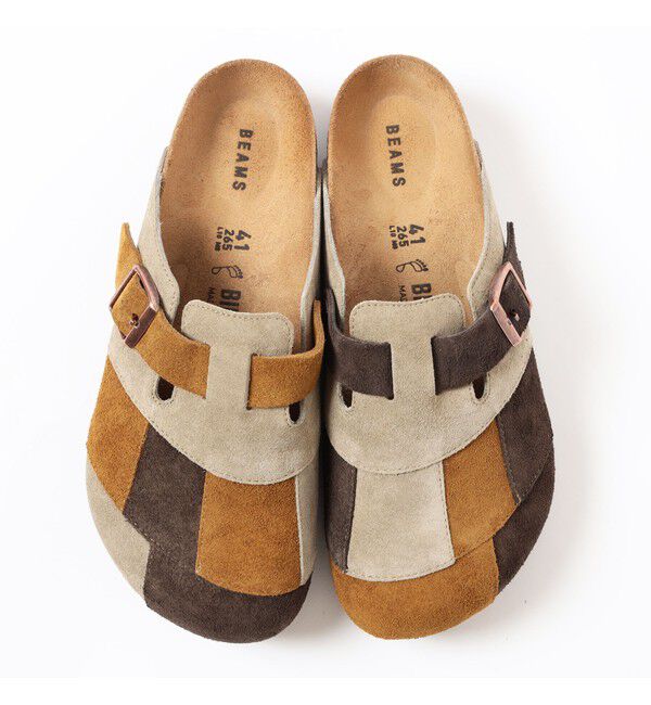 BEAMS SELECTION for WOMEN「 【別注】BIRKENSTOCK &times; BEAMS BOY / BOSTON PATCH WORK」|サンダル|