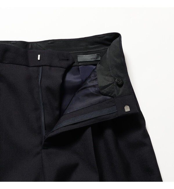 MAAI「Wool 2Tuck Trousers」|チノ|