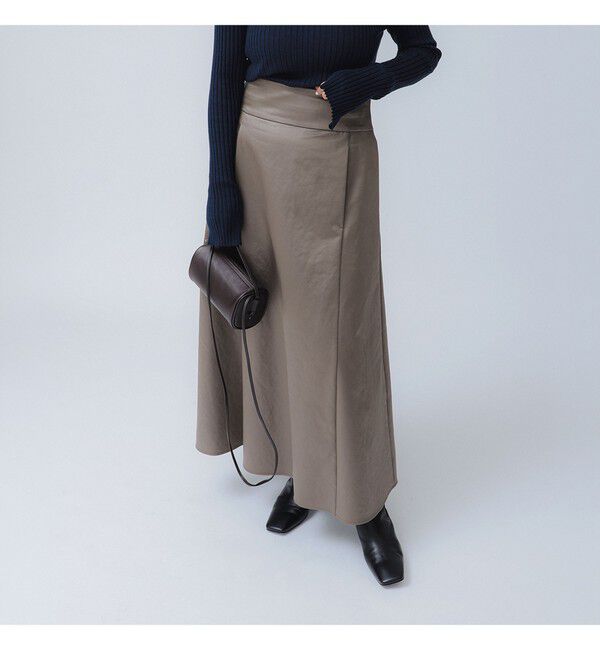 Demi-Luxe BEAMS 「ドレス ロング スカート .M」|スカート|KHAKI