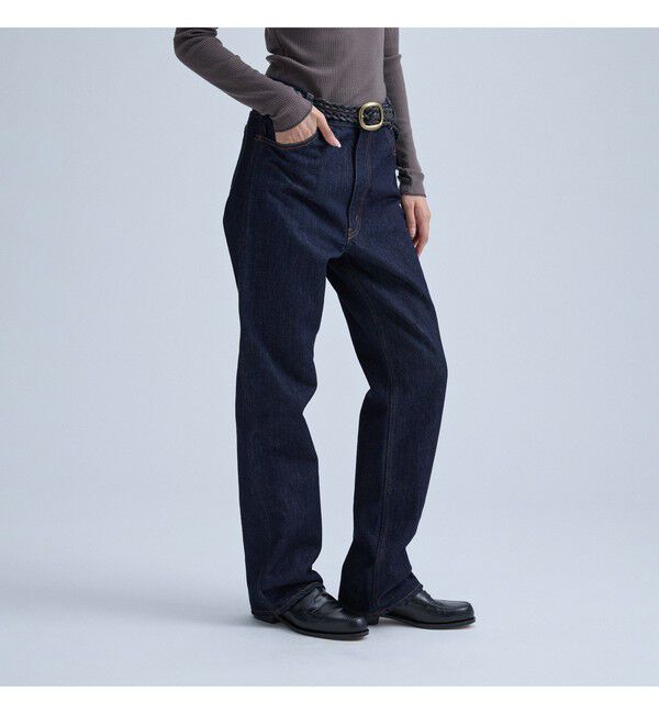 MAAI「High Waist Denim Pants One Wash」|デニム|