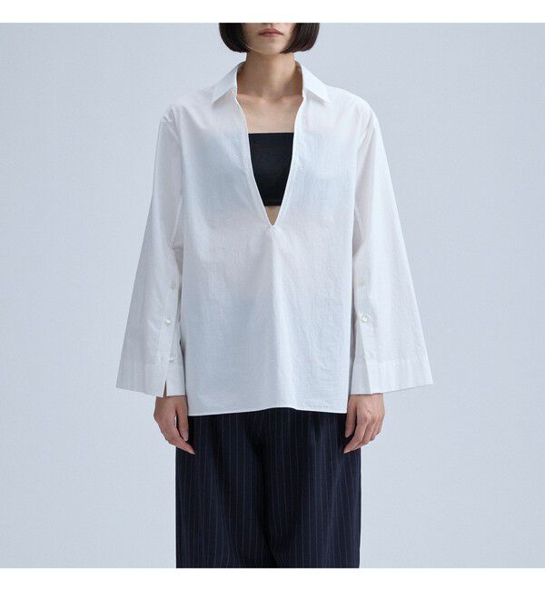 MAAI「Vneck Pullover Shirt」|シャツ・ブラウス|