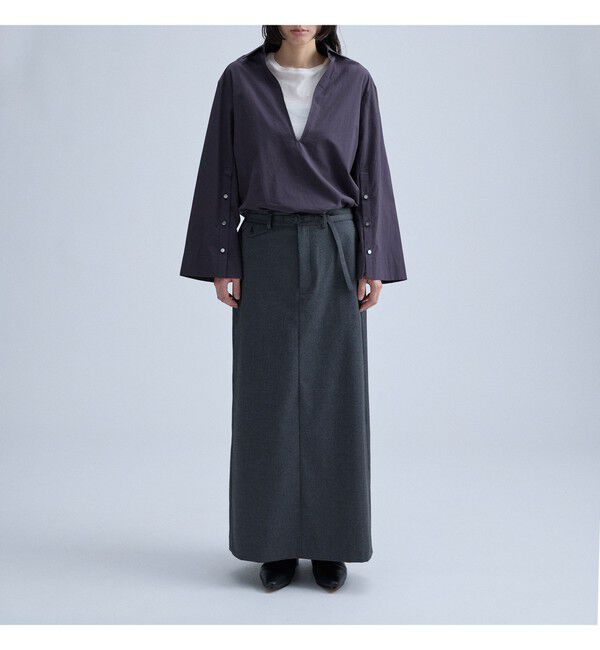 MAAI「Vneck Pullover Shirt」|シャツ・ブラウス|