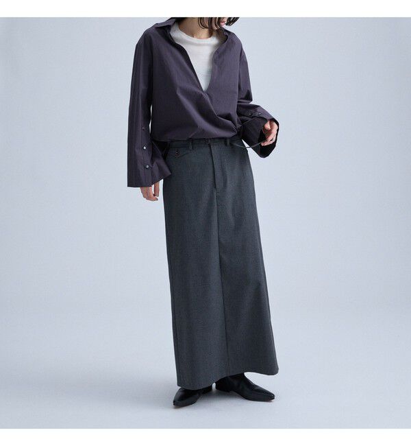 MAAI「Vneck Pullover Shirt」|シャツ・ブラウス|