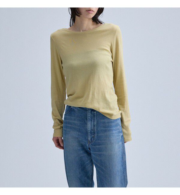 MAAI「Sheer Longsleeve T-shirt」|Tシャツ・カットソー|