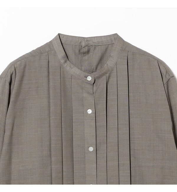 MAAI「Sheer Tucked Blouse」|シャツ・ブラウス|