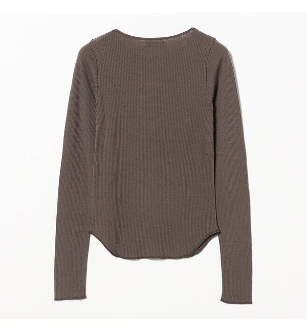 MAAI「Ribbed Henley Pullover」|Tシャツ・カットソー|