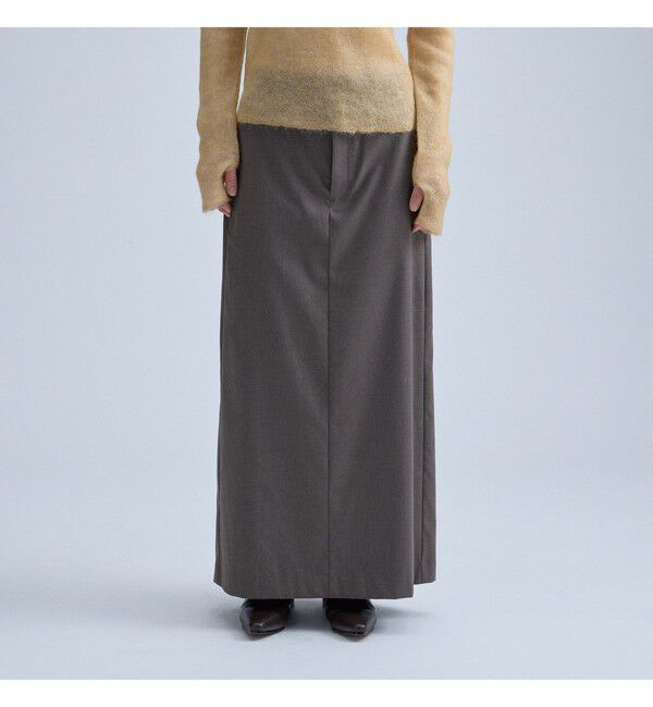 MAAI「Suiting Skirt」|スカート|BROWN