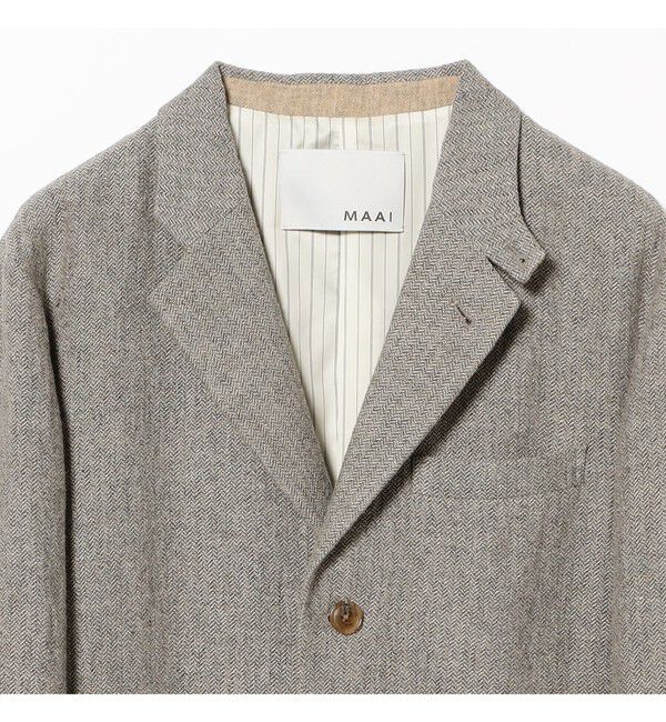 MAAI「Wool Linen Jacket」|テーラードジャケット|