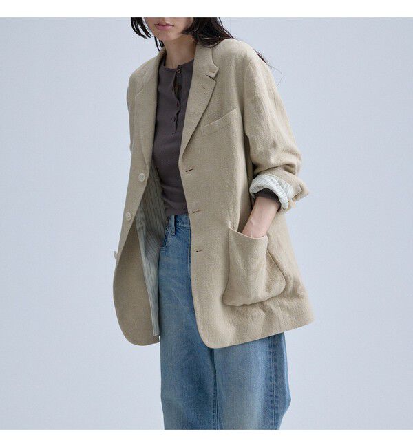 MAAI「Wool Linen Jacket」|テーラードジャケット|