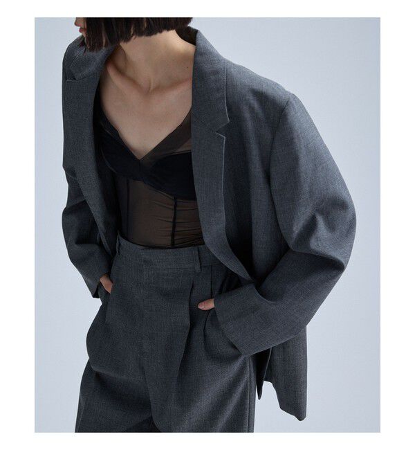 MAAI「Wool Jacket」|テーラードジャケット|HEATHER GREY