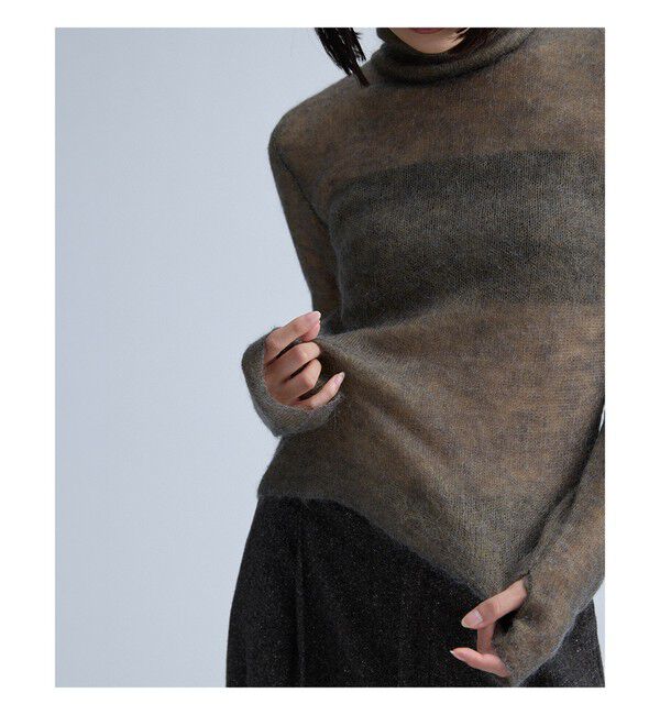 MAAI「Mohair Reversible Knit」|ニット・セーター|